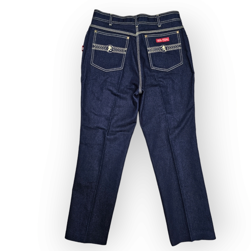 Braxton Vintage Disco Jeans 70s 80s High Waisted